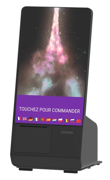 iotill K1 kiosk with integrated payments