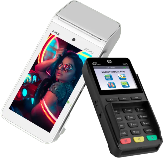 Terminal PAX A8500 avec pinpad client Q25