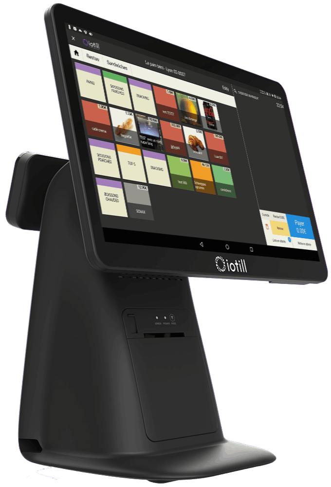 Caisse tactile tout-en-un iotill
